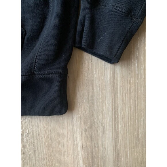 NWOT “Busy Focusing On The Good”Motivational Black Hoodie Top Fabric Men’s SMALL - Picture 6 of 14